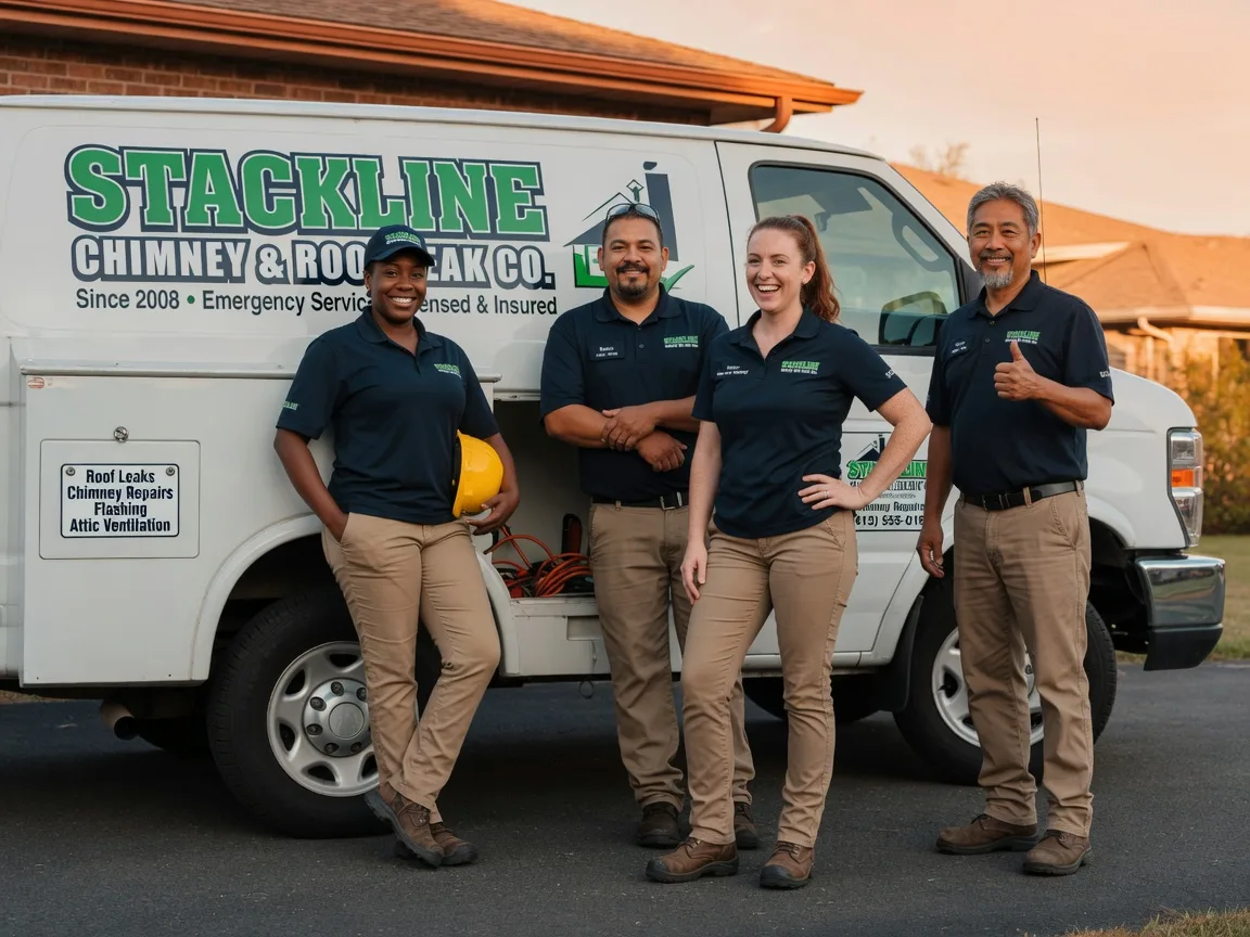 Chimney flashing repair company in De Kalb, MS